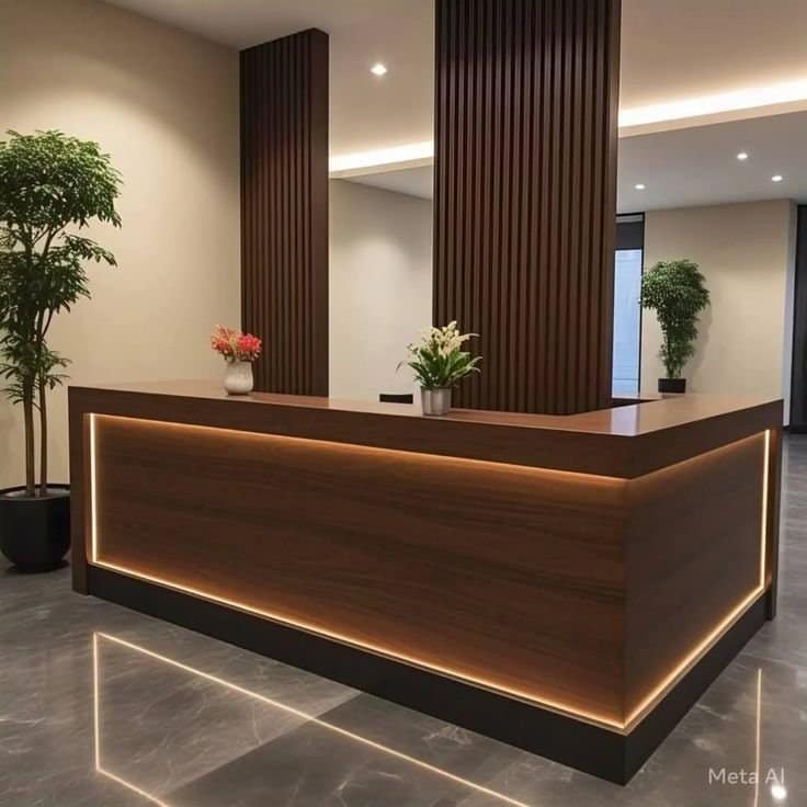 ديكور مكاتب في حي النرجس