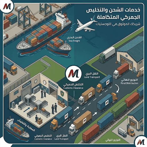 شحن بضائع وتخليص جمركي في الصين شحن بضائع وتخليص جمركي في الصين